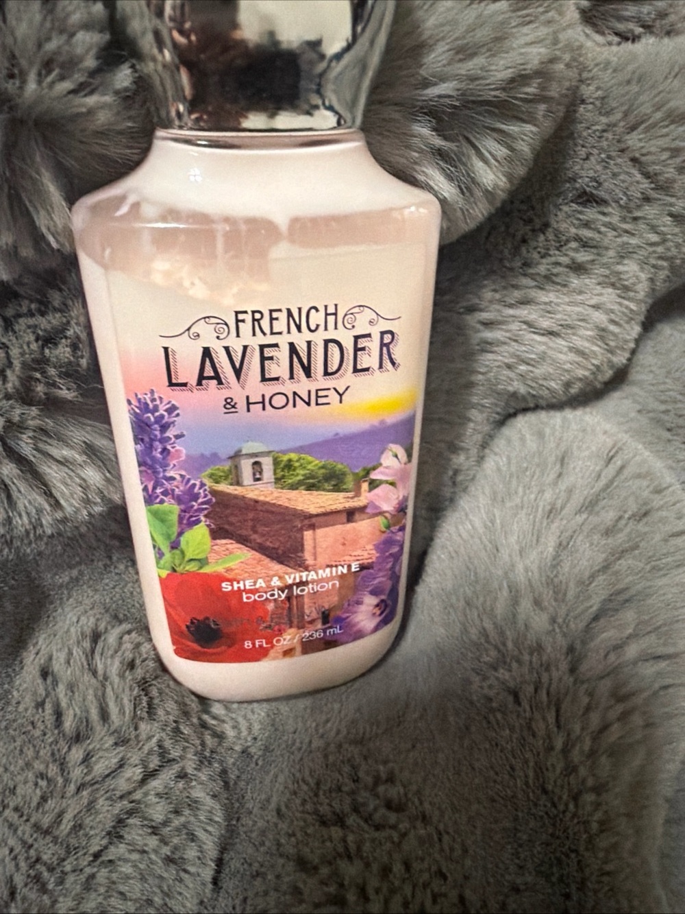 Bath Body Works French Lavender & Honey Body Lotion 8 oz Retired Scent 85 % Full